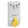 Imagem de Unika interlocked socket - 16 A - 3P + N + E - 100...130 V AC - IP44 - panel