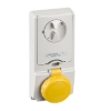 Imagem de Unika interlocked socket - 16 A - 2P + E - 100...130 V AC - IP65 - panel