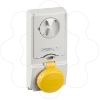 Imagem de Unika interlocked socket - 16 A - 2P + E - 100...130 V AC - IP65 - panel