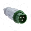 Imagem de PratiKa wander plug - straight - 32 A - 2P - 20...25 V AC - IP44