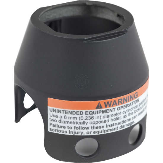 Imagem de Proteccao para cabeca de cogumelo de o 40 e unidades de o 22 mm - preta