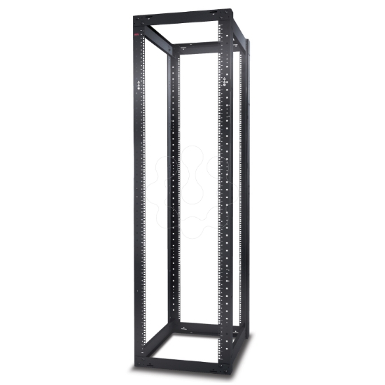 Imagem de Bastidor de Quadro Aberto NetShelter de 4 Pilares Orificios Quadrados 44U