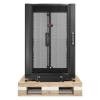 Imagem de Armario em Bastidor de Servidor NetShelter SX 18U da APC 600mm x 900mm c/ Lados em Preto Embalagem contra Choques