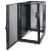 Imagem de Armario em Bastidor de Servidor NetShelter SX 24U da APC 600mm x 1070mm c/ Lados em Preto