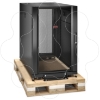 Imagem de Armario em Bastidor de Servidor NetShelter SX 18U da APC 600mm x 1070mm c/ Lados em Preto Embalagem contra Choques