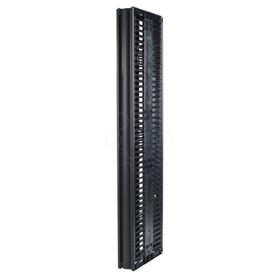 Imagem de Valueline Gestor de Cabo Vertical para Bastidores de 2 e 4 Postes 84 polegadas A x 6 polegadas L Lado Duplo com Portas