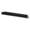 Imagem de Painel de Interconexao CAT 6 da APC 24 portas RJ45 a 110 568 A/B com codigo de cores
