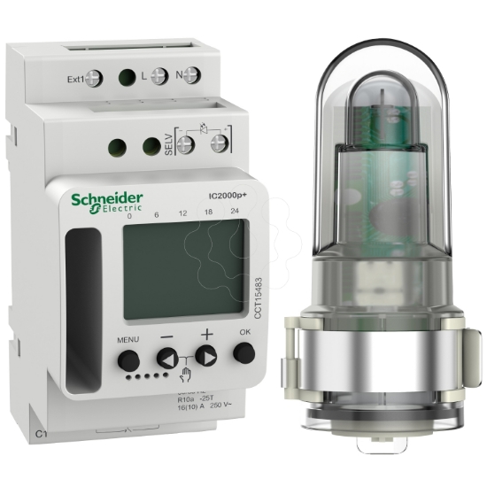 Imagem de Acti 9 IC2000p+ 2   2000 lux programmable twilight switch