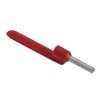 Imagem de ponteira simples com porta-referencias – tamanho medio – 1 mm? - vermelho