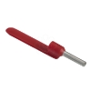 Imagem de ponteira simples com porta-referencias – tamanho medio – 1 mm? - vermelho