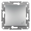 Imagem de Asfora - Botao de pressao "campainha" - 10A - Aluminio