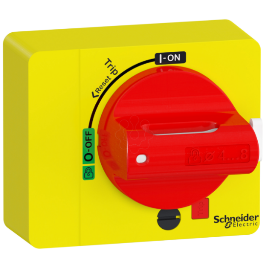 Imagem de TeSys GV4 - manipulo rotativo vermelho direto - IP54