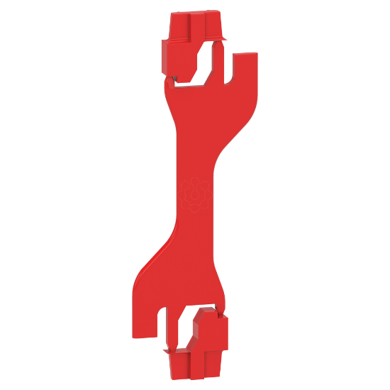 Imagem de Canalis - encravamento tomada / Ligador vermelho para KDP