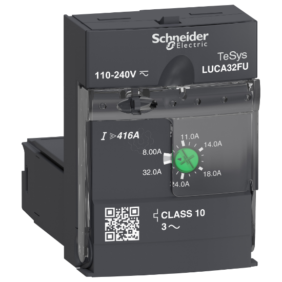 Imagem de unidade de controlo standard LUCA - classe 10 - 8...32 A - 110...220 V CC/CA