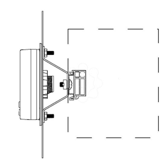 Imagem de PowerLogic Adaptador de serie para PowerMeter + visor remoto de tras para a frente