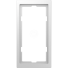 Imagem de D-Life - Quadro vert./horiz. 2 elementos para tomada de maquina de barbear - Branco