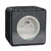 Imagem de Mureva Styl - socket-outlet - 16A - 2P + E - shutters - grey