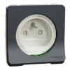 Imagem de Mureva Styl - socket-outlet - 16A - 2P + E - shutters - grey