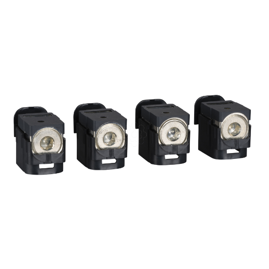 Imagem de 4 bornes em aluminio para 1 cabo 120 185mm2 NSX100/250 INV/INS