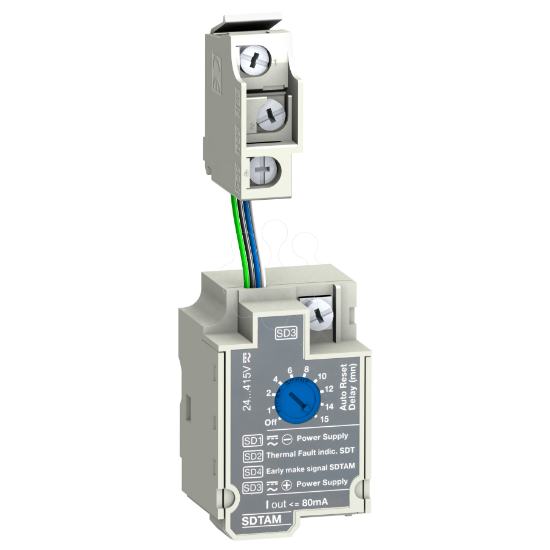 Imagem de Auxiliar electrico SDTAM 24/415V CA/CC sinal de defeito avancado NSX100 630