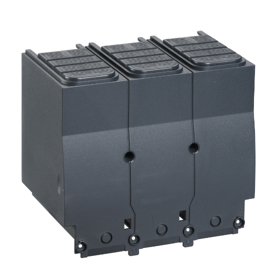Imagem de 1 tapa bornes longo 3P para espacadores NSX400/630