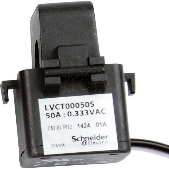 Imagem de LVCT 50 A - 0.333 V saida - TC de nucleo aberto - O=10 mm x H=11 mm