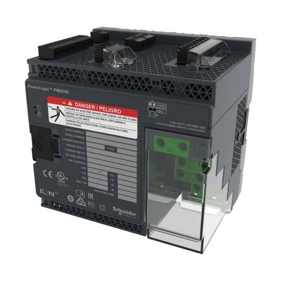 Imagem de PowerLogic ION9 kit de hardware   fichas proteccao terminal parafuso de ligacao a terra clipes DIN