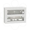 Imagem de Nova Unica System - Postos de trabalho - saliente - modulos 2 x 10 - antibacteriano - Branco