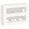 Imagem de Nova Unica System - Postos de trabalho - saliente - modulos 2 x 8 - antibacteriano - Branco