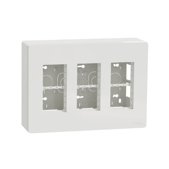 Imagem de Nova Nova Unica system - Postos de trabalho - saliente - modulos 3 x 4 - Branco