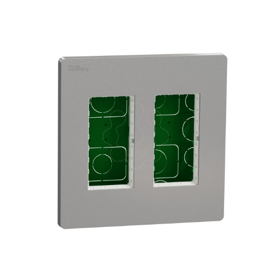 Imagem de Nova Nova Unica system - Postos de trabalho - encastrar - modulos 2 x 4 - Aluminio