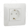 Imagem de Nova Unica - Tomada 2P+T monobloco com obturadores - 16A - Branco