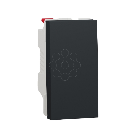 Imagem de Nova Unica - Interruptor unipolar 1 mod. - 10A - Antracite