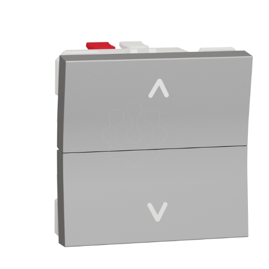 Imagem de Botao de pressao de estores Unica 6A Aluminio