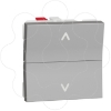 Imagem de Botao de pressao de estores Unica 6A Aluminio