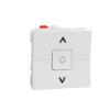 Imagem de Interruptor de estores c/STOP Unica 6A Branco