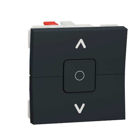 Imagem de Interruptor de estores c/STOP Unica 6A Antracite