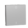 Imagem de Nova Unica - Interruptor bipolar I/O - 16A - Aluminio