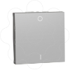 Imagem de Nova Unica - Interruptor bipolar I/O - 16A - Aluminio