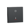 Imagem de Nova Unica - Interruptor bipolar I/0 - luminoso - 16A -Antracite