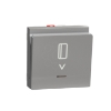 Imagem de Nova Unica - Interruptor de cartao - luminoso - 10A - Aluminio
