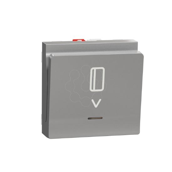 Imagem de Nova Unica - Interruptor de cartao - luminoso - 10A - Aluminio