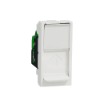 Imagem de Tomada de dados RJ45 1 mod. Unica cat.6  UTP Branco