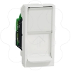 Imagem de Tomada de dados RJ45 1 mod. Unica cat.6  UTP Branco
