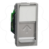 Imagem de Tomada RJ45 1 mod. Unica cat.6 UTP Aluminio