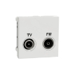 Imagem de Tomada TV/FM terminal Unica Branco