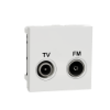 Imagem de Tomada TV/FM terminal Unica Branco
