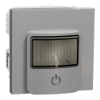Imagem de Nova Unica - Sensor de movimento Wiser com interruptor - 10A - Aluminio