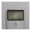 Imagem de Nova Unica - Sensor de movimento Wiser com interruptor - 10A - Aluminio