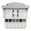 Imagem de Nova Unica - Sensor de movimento Wiser com interruptor - 10A - Aluminio